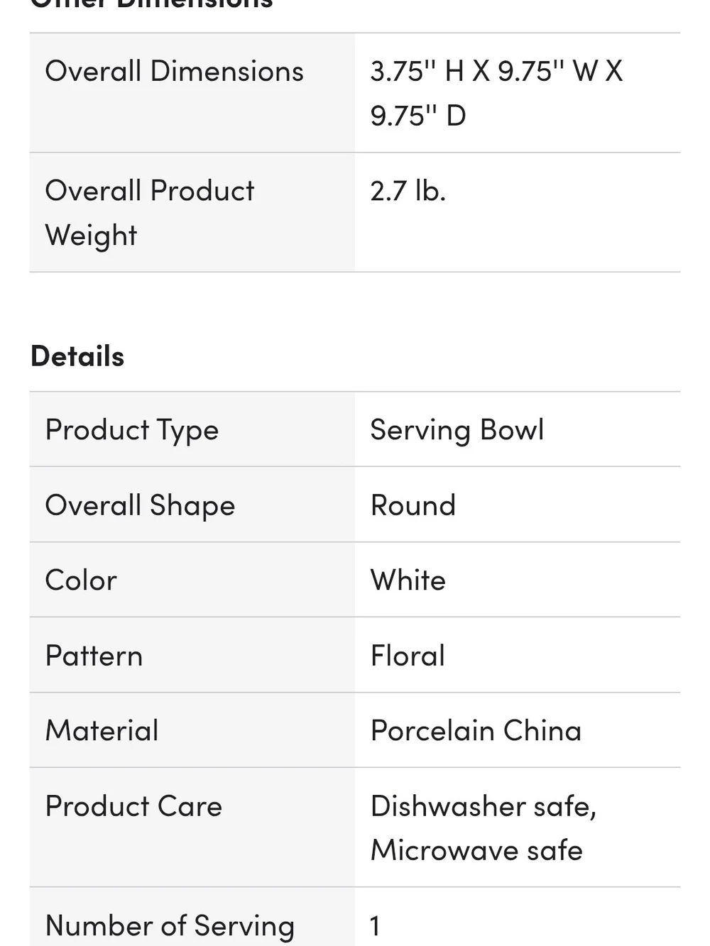 Lenox Heritage Butterfly Meadow Large Serving Bowl